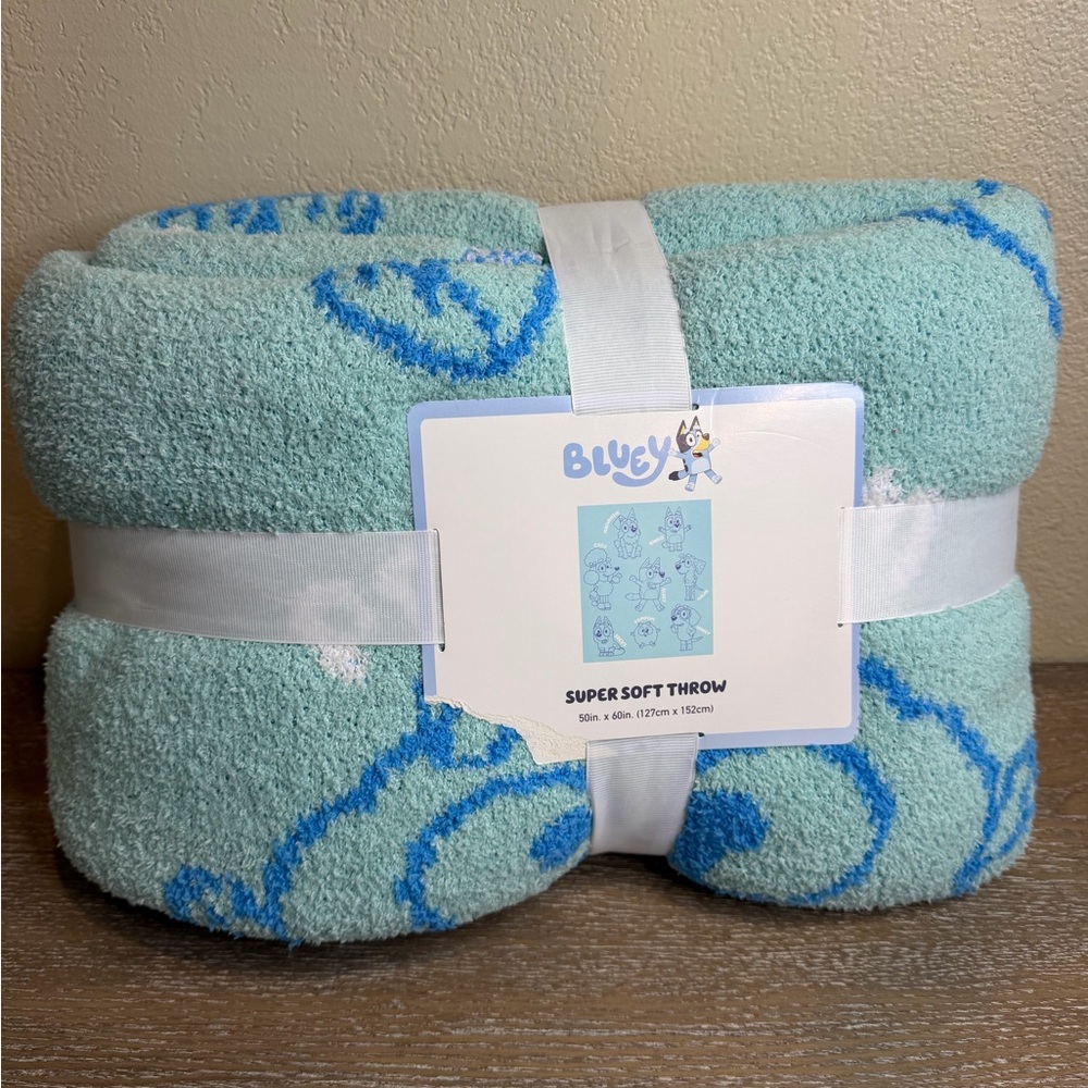 New Bluey 50"x60" Feather Touch Blanket